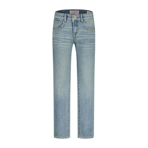Vingino regular waist regular fit jeans light blue denim Blauw Effen - maat 134 afbeelding
