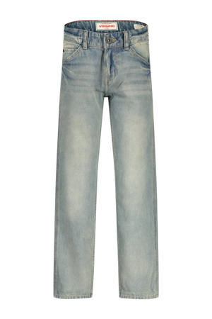 relaxed light blue denim