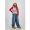 Vingino wide leg jeans medium blue denim