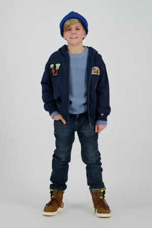 slim fit jeans dark blue denim
