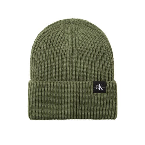 Calvin Klein muts groen Meisjes Acryl Effen