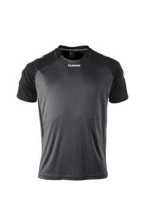 sportshirt grijs/zwart