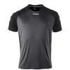 hummel sportshirt grijs/zwart