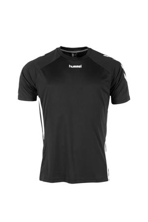 sportshirt zwart/wit