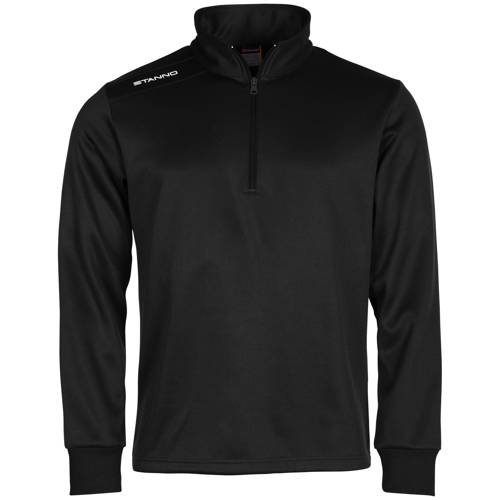 Stanno Field Half Zip Top zwart Sport t-shirt Jongens/Meisjes Polyester Opstaande kraag - maat 164 afbeelding