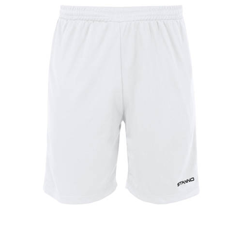 Stanno junior voetbalshort wit Sportbroek Jongens/Meisjes Polyester - maat 116 afbeelding