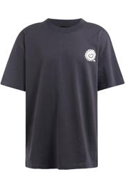 thumbnail: Grijze jongens Shoeby T-shirt van katoen met mixprint, korte mouwen en ronde hals