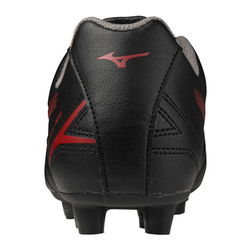 Mizuno Monarcida Neo 3 Sel MD junior voetbalschoenen zwart/rood Jongens/Meisjes Imitatieleer