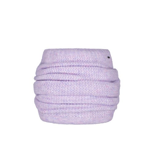 Barts gebreide colsjaal lila Paars Jongens/Meisjes Acryl Effen