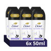 Dove Advanced Care Invisible Dry Anti-Transpirant Deodorant Roller - 6 x 50 ml