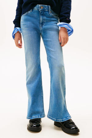TOM TAILOR Flared Jeans - clean mid stone blue denim/blauw denim