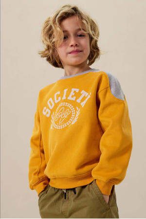 sweater geel