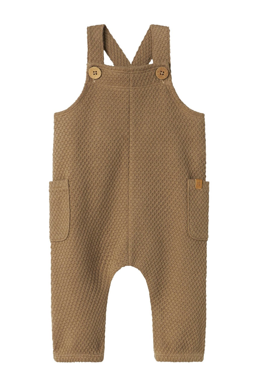 LIL' ATELIER BABY tuinbroek bruin