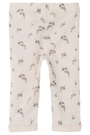 wollen legging ecru