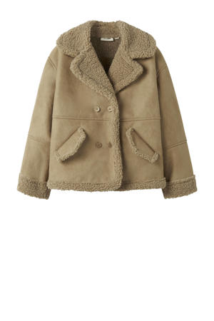 lammy coat bruin