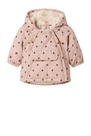 winterjas roze