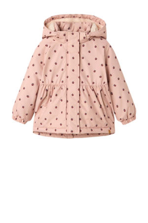 winterjas roze