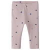 NAME IT BABY legging met hartjes oudroze