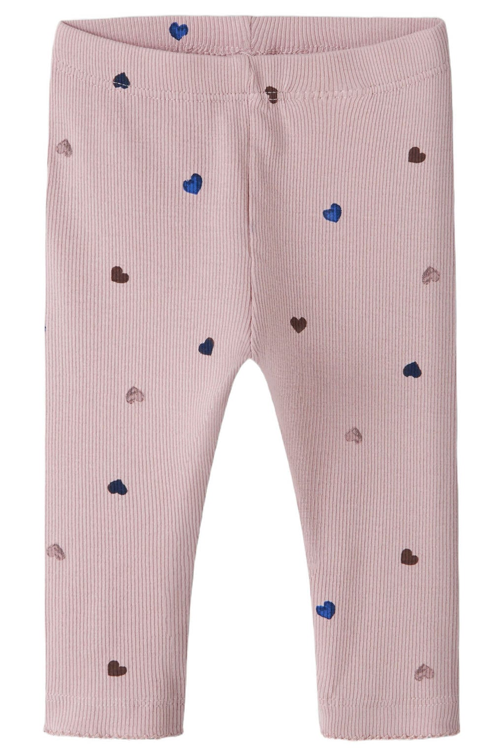 NAME IT BABY legging met hartjes oudroze