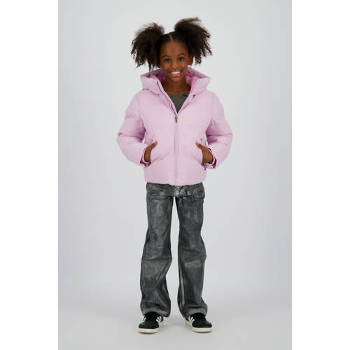 Vingino gewatteerde jas roze Meisjes Polyester Capuchon Effen