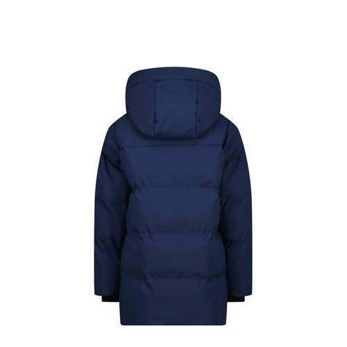Vingino parka donkerblauw Jas Jongens Polyester Capuchon Effen