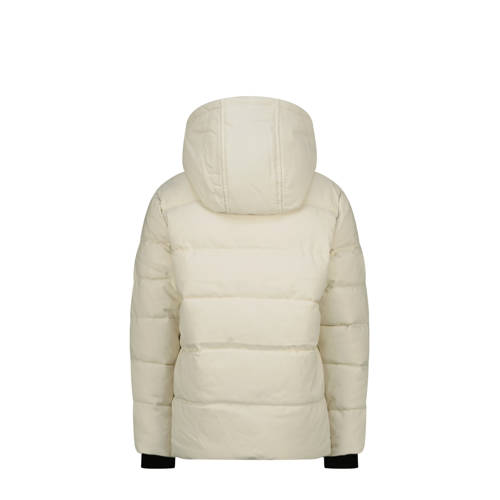 Vingino gewatteerde jas beige Jongens Polyester Capuchon Effen