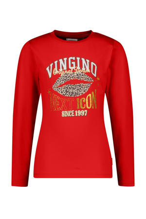 longsleeve rood