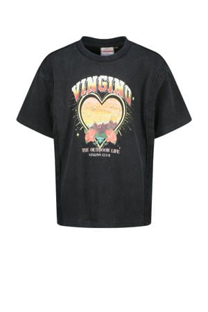 T-shirt zwart
