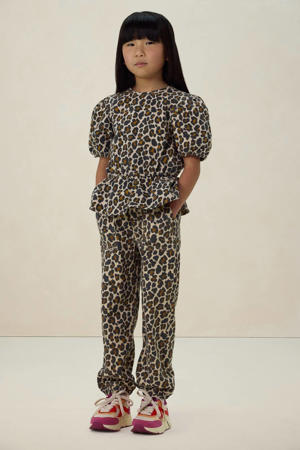 relaxed casual broek bruin