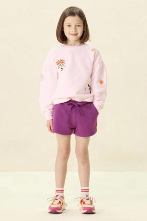 sweatshort paars