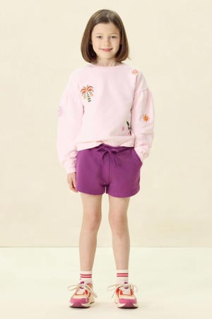 sweatshort paars