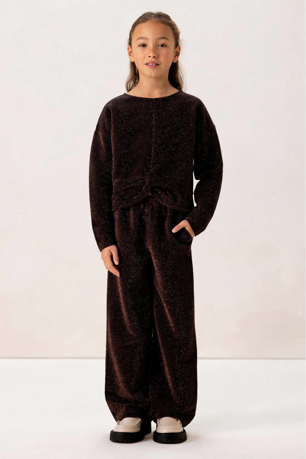 Sissy-Boy wide leg casual broek brons
