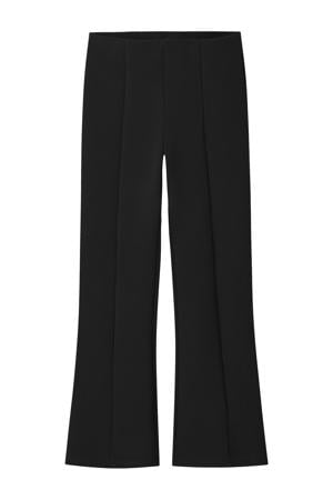 bootcut casual broek zwart