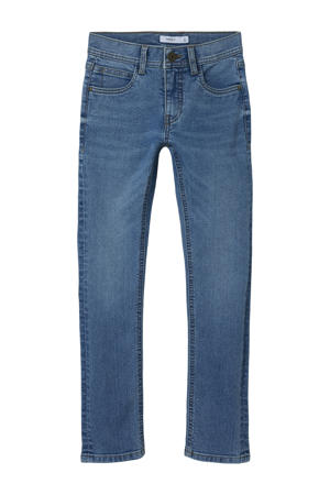 slim fit jeans medium blue denim