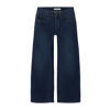 NAME IT KIDS wide leg jeans dark blue denim