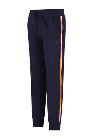 regular sweatpants donkerblauw
