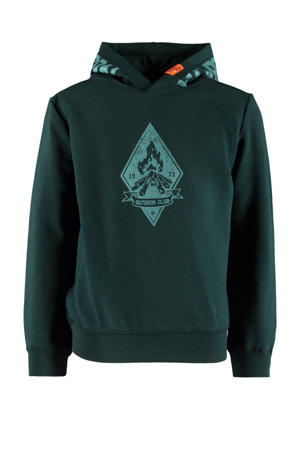 hoodie donkergroen