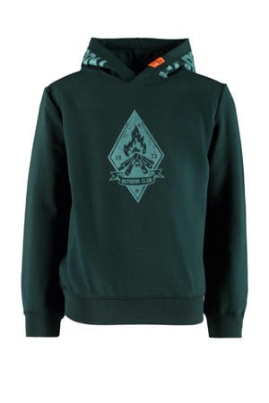 hoodie donkergroen