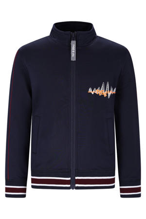 sweatvest donkerblauw