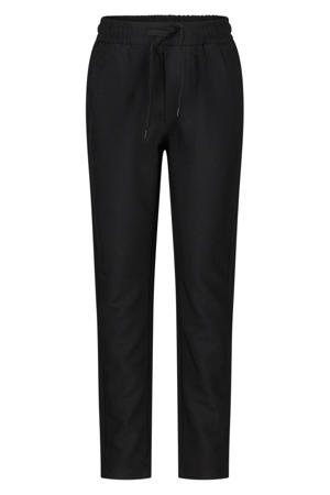 regular casual broek zwart