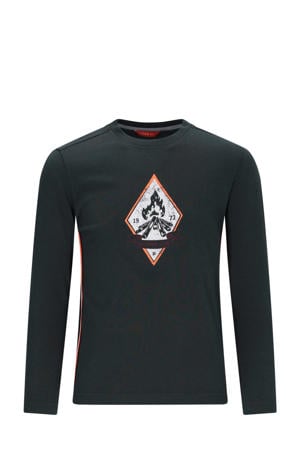 longsleeve donkergroen