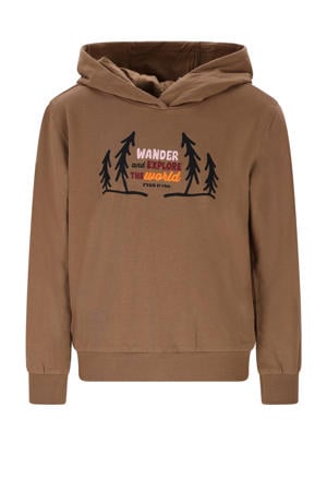 hoodie bruin