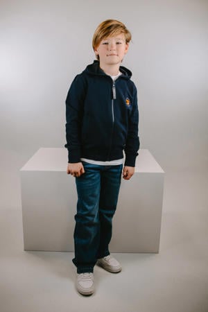sweatvest donkerblauw