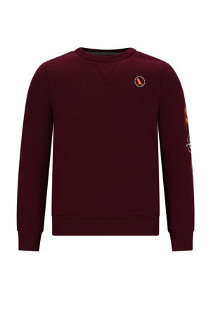 sweater donkerrood