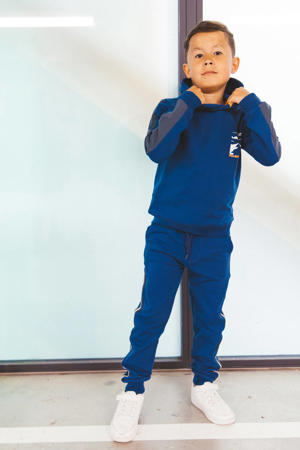 regular fit joggingbroek blauw