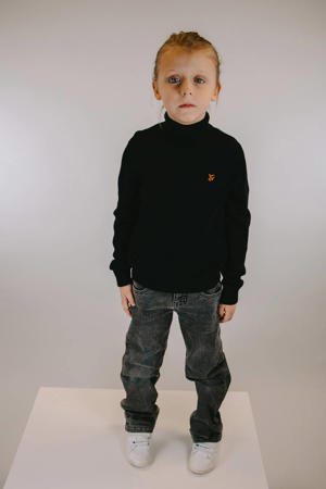 coltrui zwart fijn gebreid