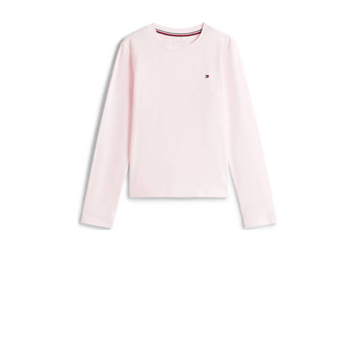 Tommy Hilfiger pyjama lichtroze Meisjes Stretchkatoen Ronde hals Logo - maat 164/176 afbeelding