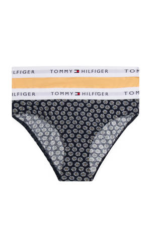 slip - geel/zwart/wit (set van 2)