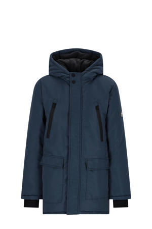 winter donkerblauw