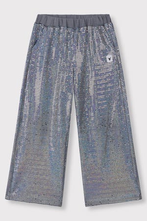 casual broek zilver